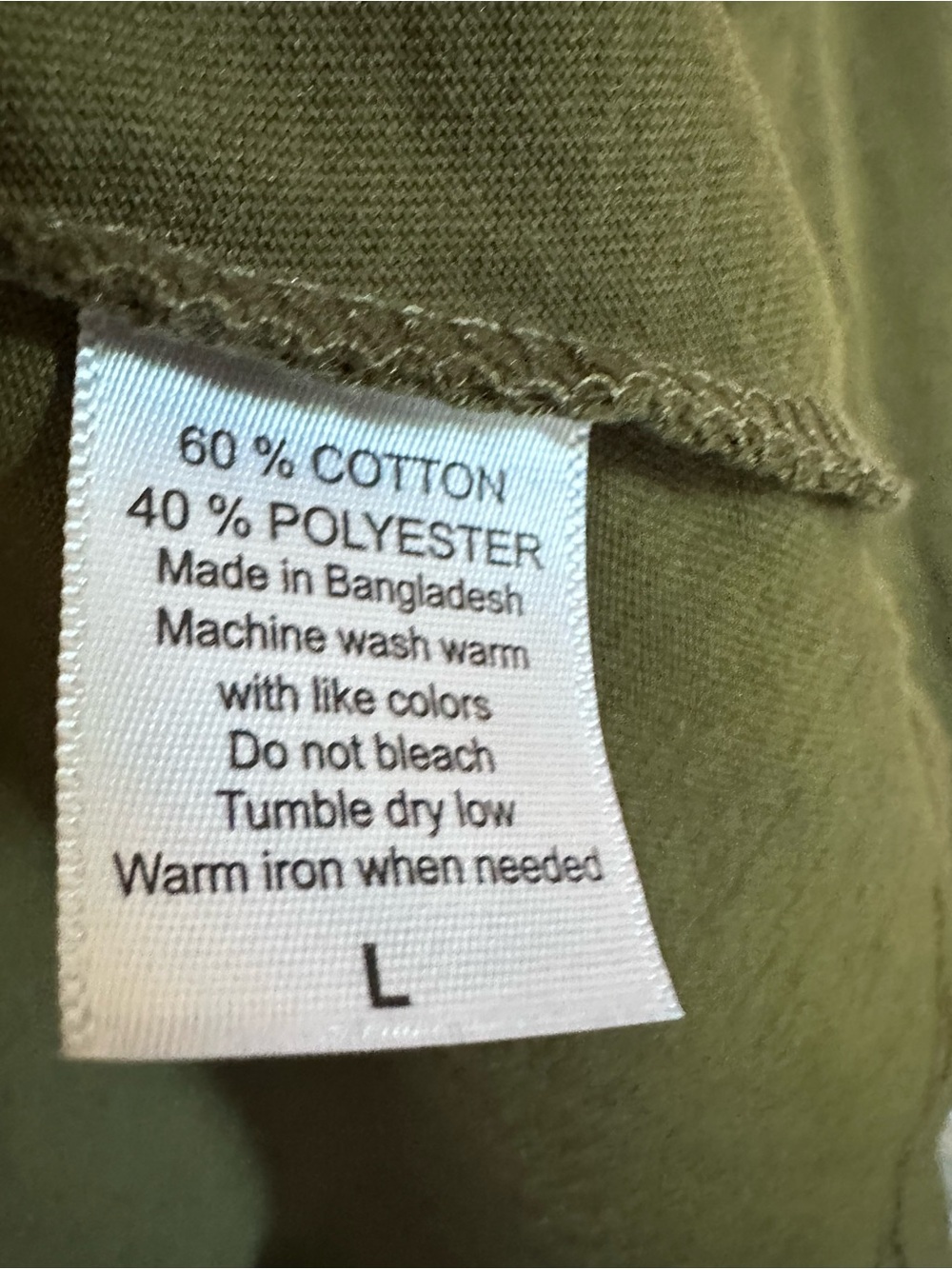 Harley-Davidson Olive Green Long Sleeve Logo Top - Picture 7 of 9